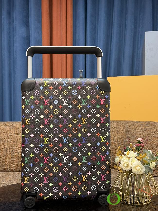 Okify Louis Vuitton x TM Black Carry-on Suitcase M13787 50x36x18cm - 1