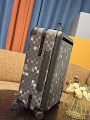 Okify Louis Vuitton Black Mosaic Camouflage Checkerboard Carry-on Suitcase M15100 50x36x18cm - 5
