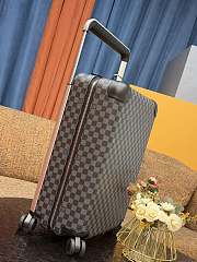 Okify Louis Vuitton Black Damier Carry-on Suitcase M23209 50x36x18cm - 2