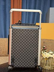 Okify Louis Vuitton Black Damier Carry-on Suitcase M23209 50x36x18cm - 5