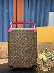 Okify Louis Vuitton Brown And Pink Monogram Carry-on Suitcase M12642 50x36x18cm - 1