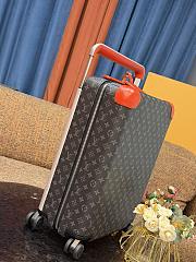 Okify Louis Vuitton Brown And Orange Monogram Carry-on Suitcase M26063 50x36x18cm - 2