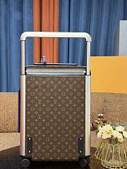 Okify Louis Vuitton Brown And Dark Blue Monogram Carry-on Suitcase M12613 50x36x18cm - 6