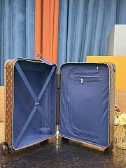 Okify Louis Vuitton Brown And Dark Blue Monogram Carry-on Suitcase M12613 50x36x18cm - 3