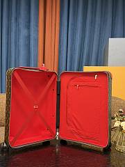 Okify Louis Vuitton Brown And Red Monogram Carry-on Suitcase M12611 50x36x18cm - 6