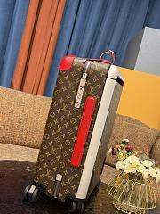 Okify Louis Vuitton Brown And Red Monogram Carry-on Suitcase M12611 50x36x18cm - 2