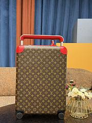 Okify Louis Vuitton Brown And Red Monogram Carry-on Suitcase M12611 50x36x18cm - 1