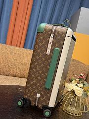Okify Louis Vuitton Brown And Green Monogram Carry-on Suitcase M12610 50x36x18cm - 5