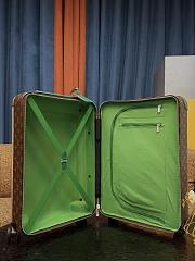 Okify Louis Vuitton Brown And Green Monogram Carry-on Suitcase M12610 50x36x18cm - 6