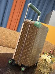 Okify Louis Vuitton Brown And Green Monogram Carry-on Suitcase M12610 50x36x18cm - 4