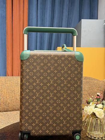 Okify Louis Vuitton Brown And Green Monogram Carry-on Suitcase M12610 50x36x18cm