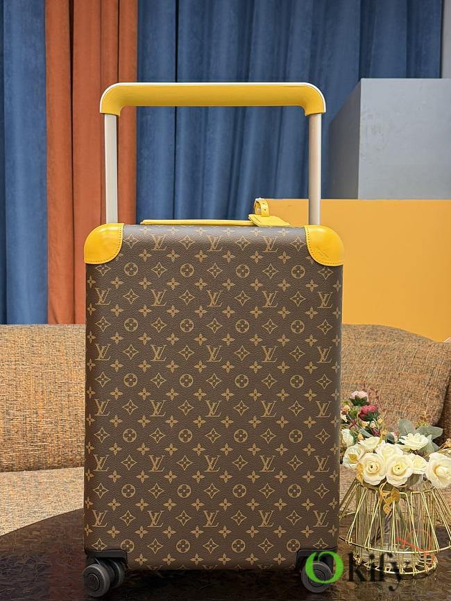 Okify Louis Vuitton Brown And Yellow Monogram Carry-on Suitcase M12614 50x36x18cm - 1