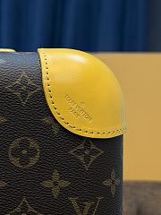 Okify Louis Vuitton Brown And Yellow Monogram Carry-on Suitcase M12614 50x36x18cm - 2