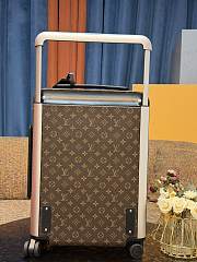 Okify Louis Vuitton Brown And Black Monogram Carry-on Suitcase M20294 50x36x18cm - 4