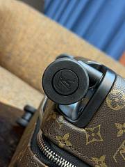 Okify Louis Vuitton Brown And Black Monogram Carry-on Suitcase M20294 50x36x18cm - 5