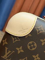 Okify Louis Vuitton Brown And Beige Monogram Carry-on Suitcase M23203 50x36x18cm - 3