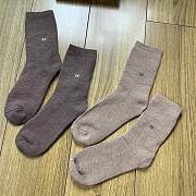 Okify Hermes Set Of 5 Mid Calf Socks - 4
