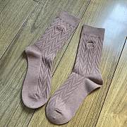 Okify CC Set Of 5 Cashmere Mid Calf Socks - 5