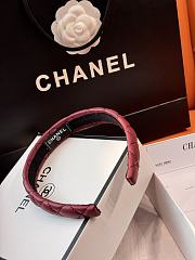 Okify CC Burgundy Narrow Headband  - 5