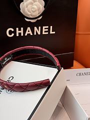 Okify CC Burgundy Narrow Headband  - 4