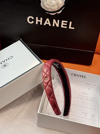 Okify CC Burgundy Narrow Headband 