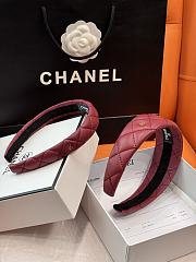 Okify CC Burgundy Wide Headband  - 5