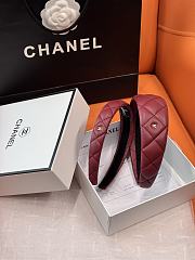 Okify CC Burgundy Wide Headband  - 6