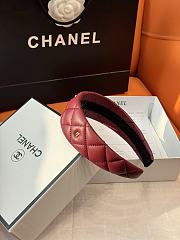 Okify CC Burgundy Wide Headband  - 1