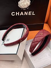 Okify CC Burgundy Wide Headband  - 2