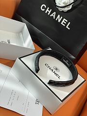 Okify CC Black Narrow Headband Gold Hardware - 4