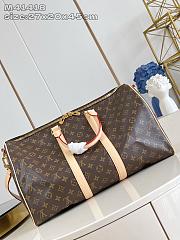 Okify Louis Vuitton Keepall 45 Monogram Bag Brown M41418 45x27x20cm - 4