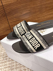 Okify Dior Black Slides 8182 - 5