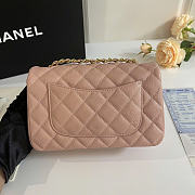 Okify CC Classic Flap Bag Pink Caviar Gold Hardware 20cm - 5