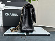 Okify CC Flap Bag Black Lambskin Gold Hardware 25.5cm - 2