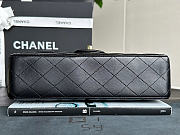 Okify CC Flap Bag Black Lambskin Gold Hardware 25.5cm - 6