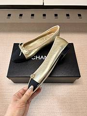 Okify CC Gold Ballet Shoes - 6