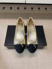 Okify CC Gold Ballet Shoes - 1