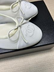 Okify CC White Mesh Ballet Shoes  - 2