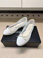 Okify CC White Mesh Ballet Shoes  - 4