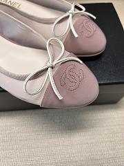 Okify CC Pink Mesh Ballet Shoes  - 3