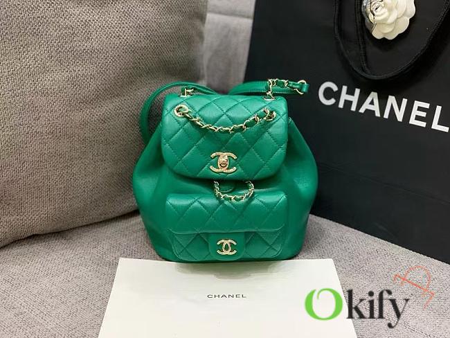 Okify CC 22K Duma Backpack Dark Green 18x18x12cm - 1