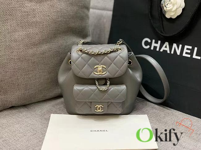 Okify CC 22K Duma Backpack Gray 18x18x12cm - 1