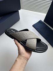 Okify Dior Alias Beige Men Sandals - 6