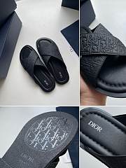 Okify Dior Alias Black Men Sandals - 6