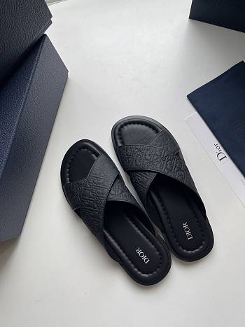Okify Dior Alias Black Men Sandals