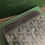 Okify Goyard Gray Zipper Small Wallet 11.5x9.5cm - 4