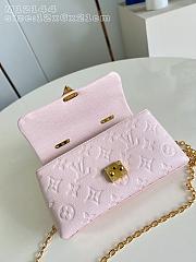 Okify Louis Vuitton Nano Madeleine Bag Pink M29448 21x12x6cm - 3