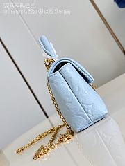 Okify Louis Vuitton Nano Madeleine Bag Blue M29352 21x12x6cm - 5