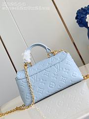 Okify Louis Vuitton Nano Madeleine Bag Blue M29352 21x12x6cm - 4