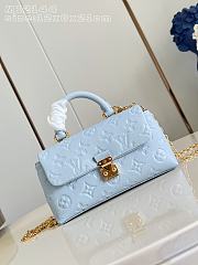 Okify Louis Vuitton Nano Madeleine Bag Blue M29352 21x12x6cm - 1